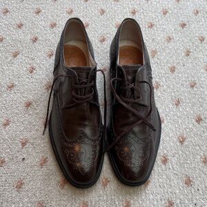 Alden Rich Brown Brogue Oxfords